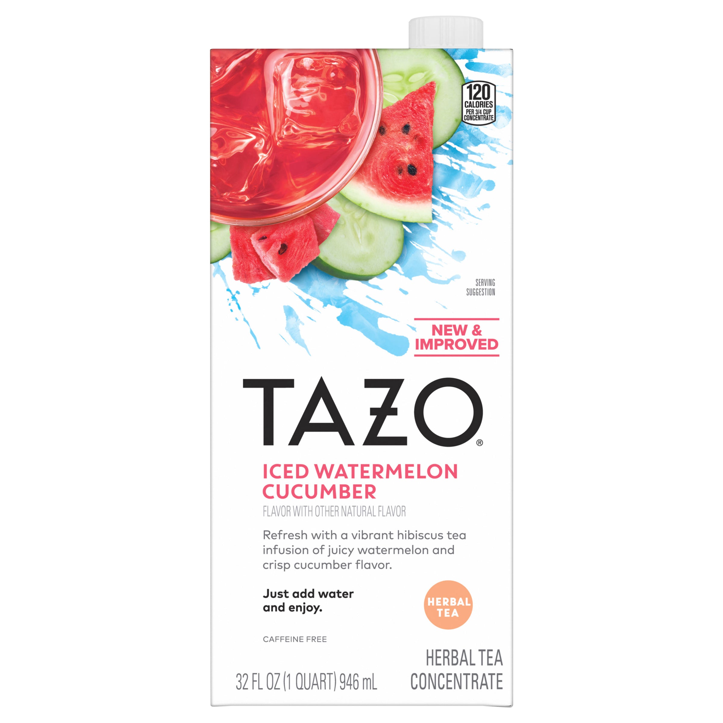 TAZO Watermelon Cucumber Liquid Concentrate - Case of 6