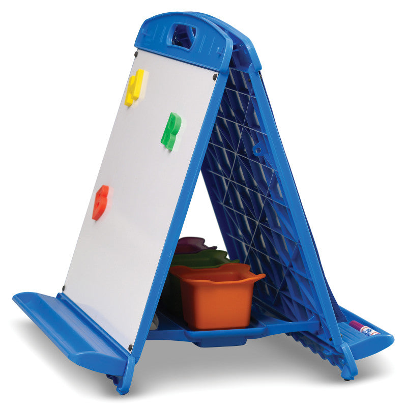 COPERNICUS - Tabletop Easel with Dry Erase Boards, Pocket Chart, and Storage Tubs