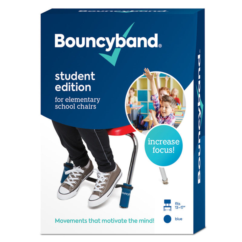 BOUNCYBAND - Chair Band for Elementary School Chairs, Blue
