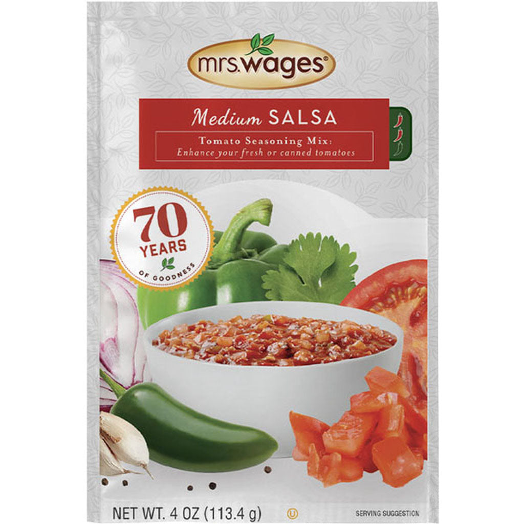 Mrs. Wages Medium Salsa Tomato Mix (4 OZ)