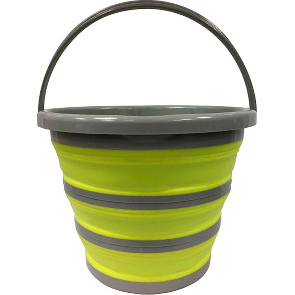 Collapsible Bucket (GREEN, 2.5 GAL)