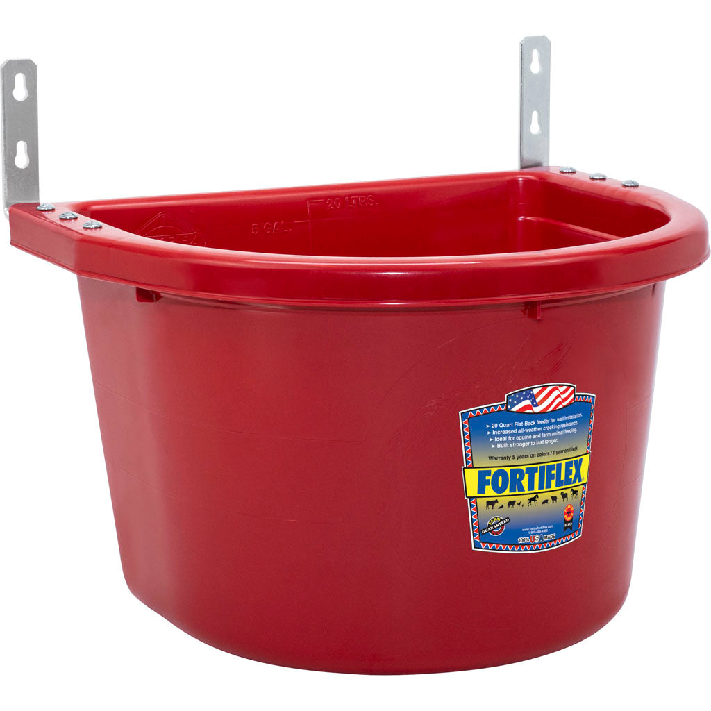 Fortiflex Over The Fence Feeder (RED, 20 QT)