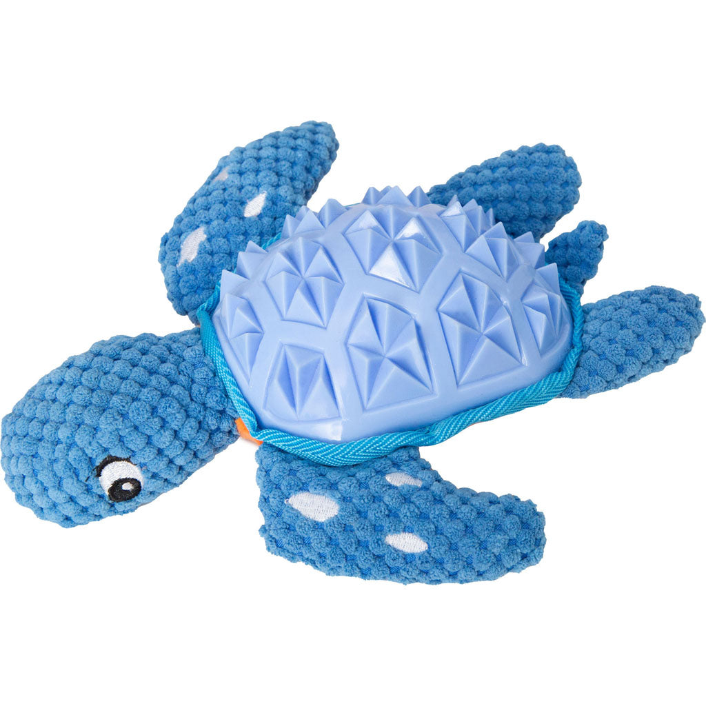 Snugarooz Titan The Turtle Plush Dog Toy (9 IN)