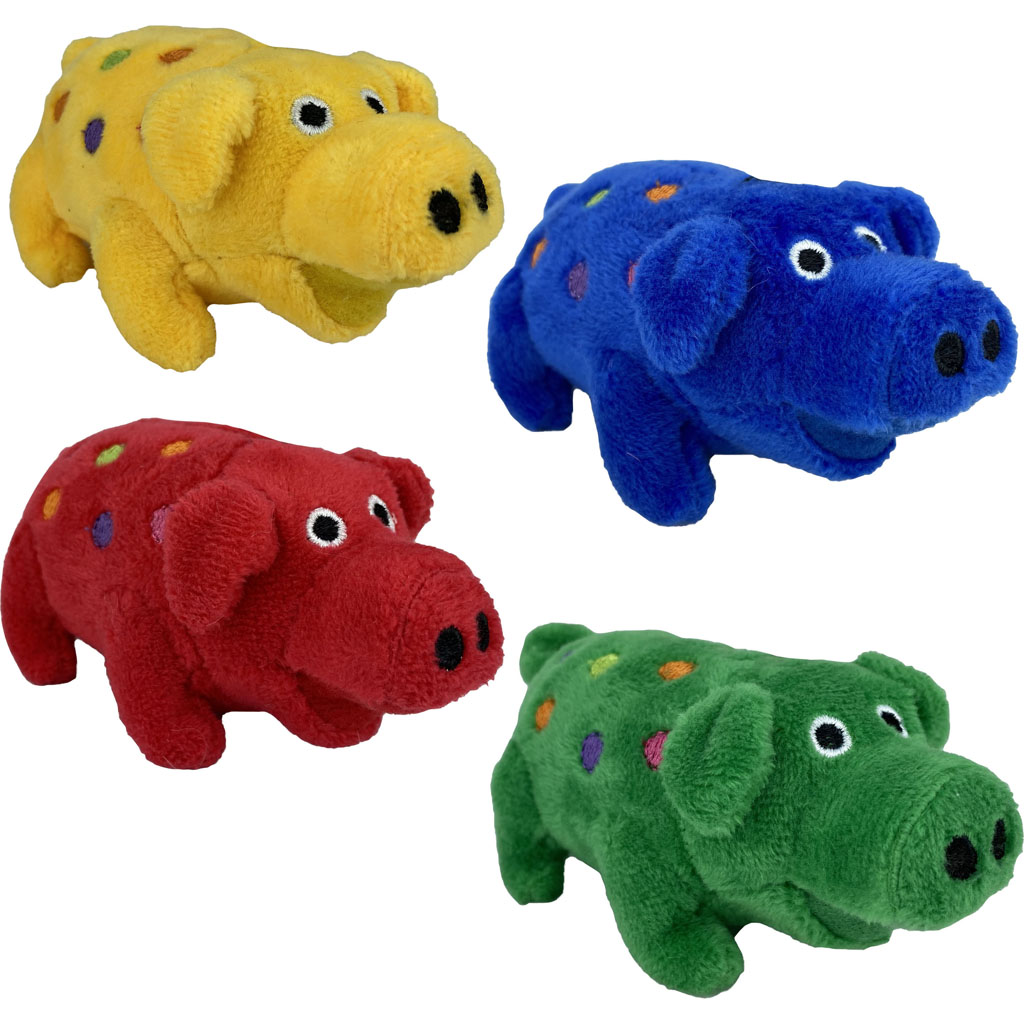 Multipet Minipet Goblet Plush Dog Toy (ASSORTED, SM)