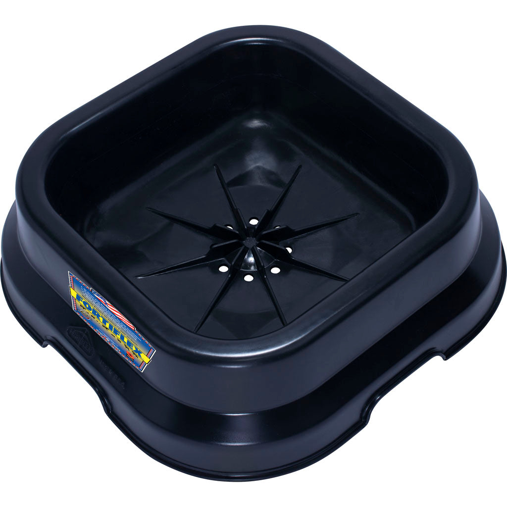 Fortiflex Salt Block Pan (BLACK, 50 LB)