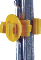 Snug T-Post Insulator (YELLOW, 25 PK)