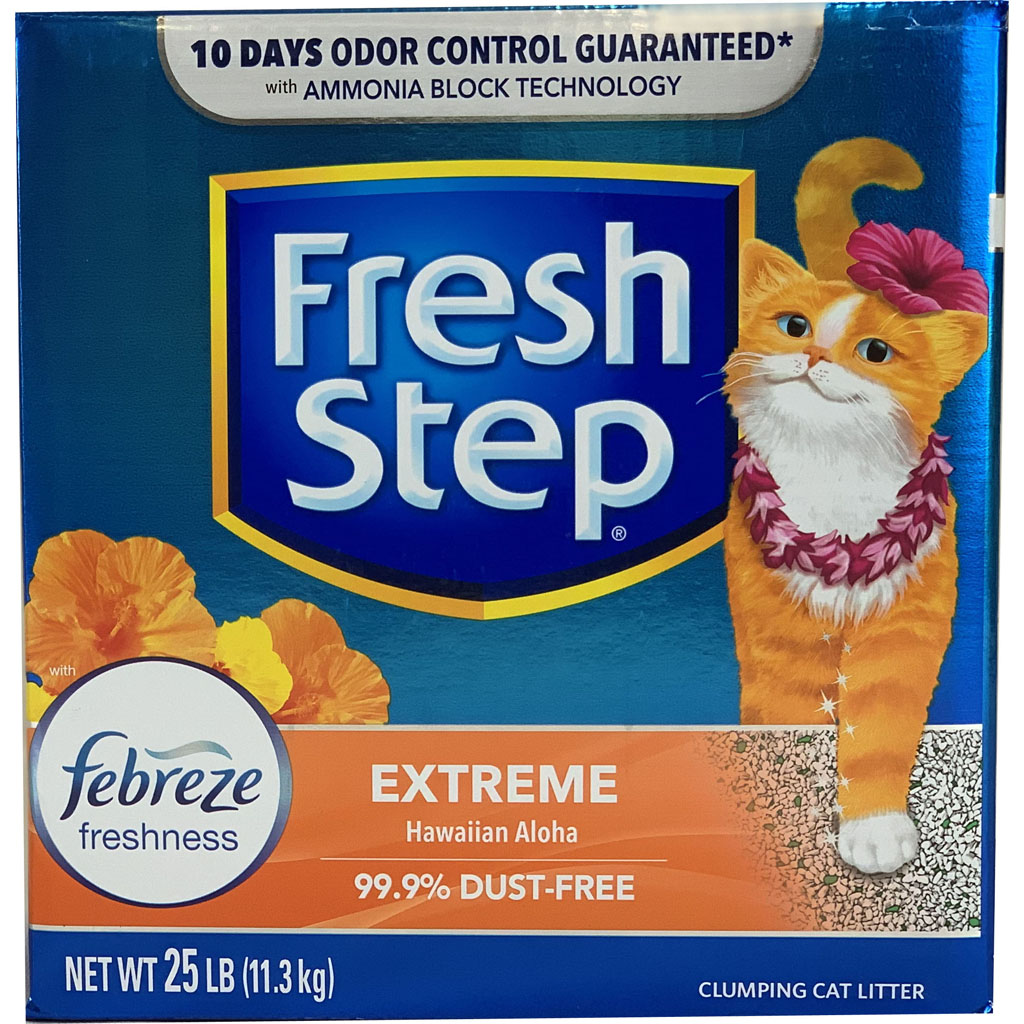 Fresh Step Scented Clumping Litter (HAWAIIAN ALOHA, 25 LB)