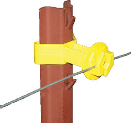 Snug Chain Link & U-Post Insulator (YELLOW, 25 PK)
