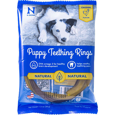 N-Bone Puppy Teething Ring (CHICKEN, 1 CT)