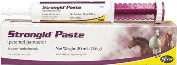 Strongid Equine Anthelmintic Paste (20 ML)
