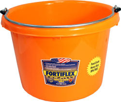 Fortiflex Utility Pail (ORANGE, 8 QT)