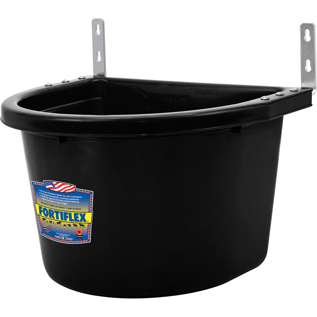 Fortiflex Over The Fence Feeder (BLACK, 20 QT)