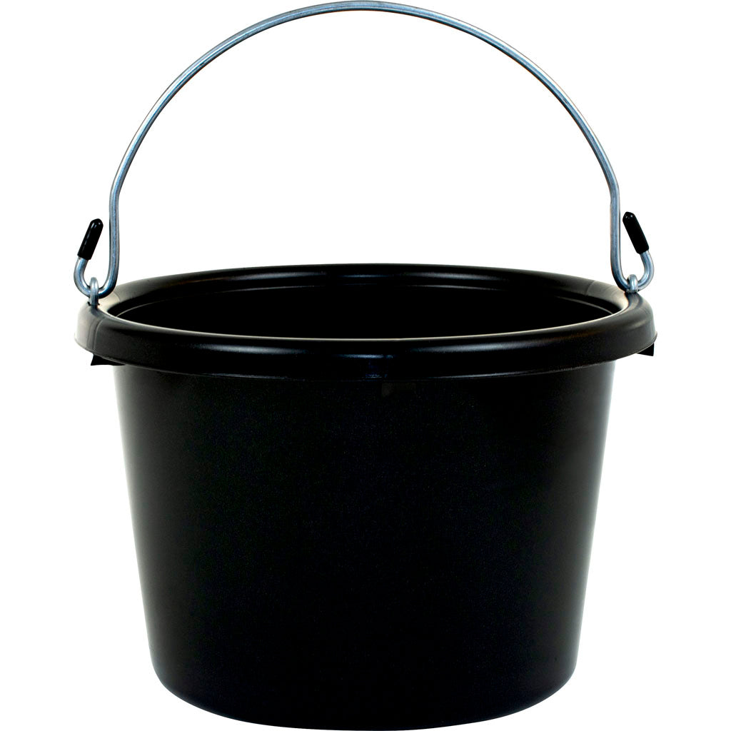 Fortiflex Utility Pail (BLACK, 8 QT)