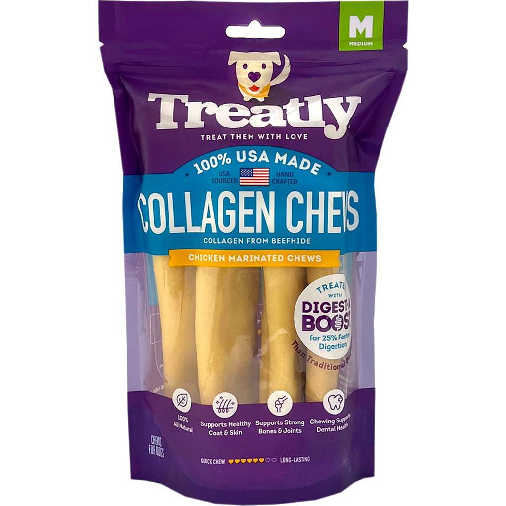 Treatly Usa Collagen Wraps (CHICKEN, 6 IN-4 PK)