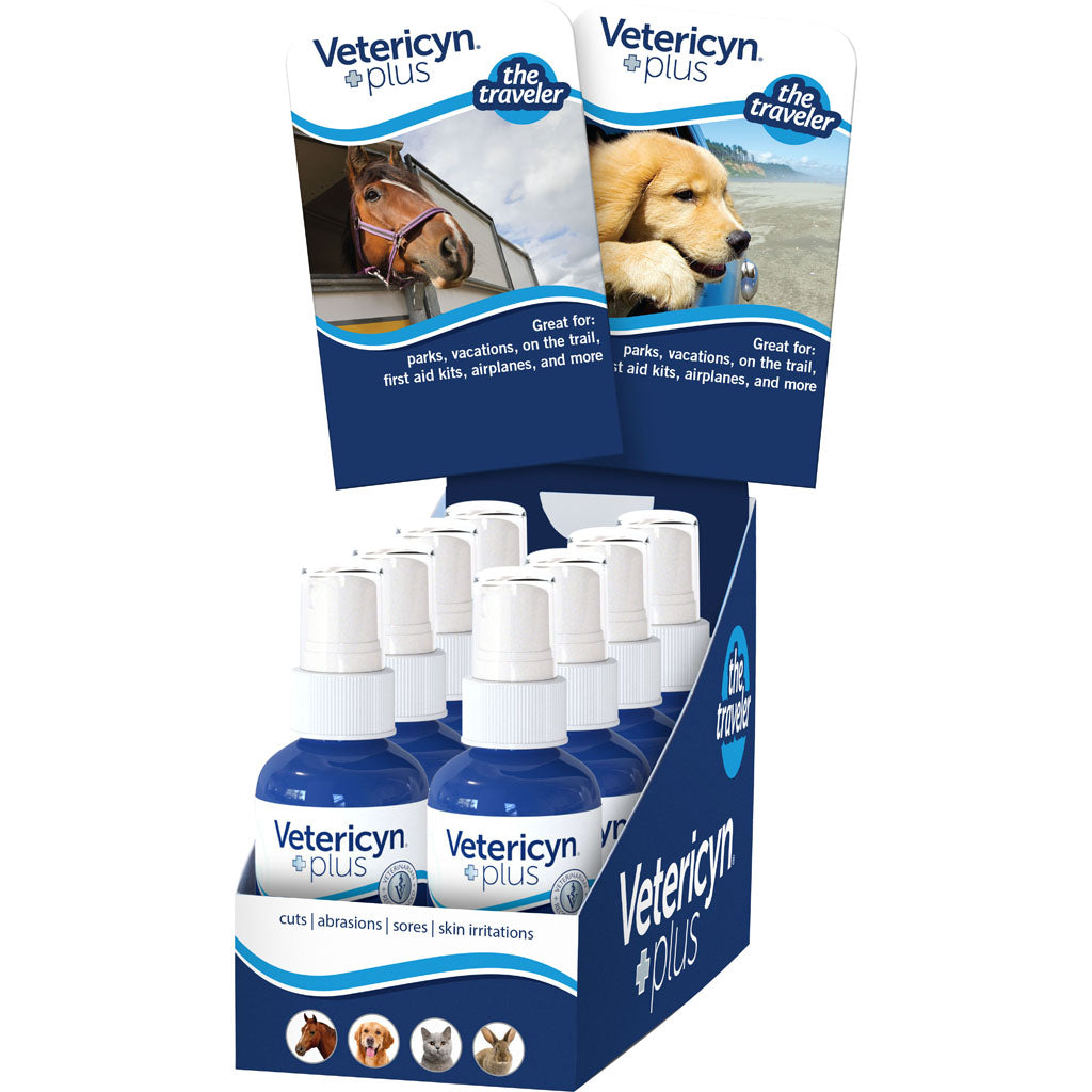 Vetericyn Plus The Traveler Pop Counter Display