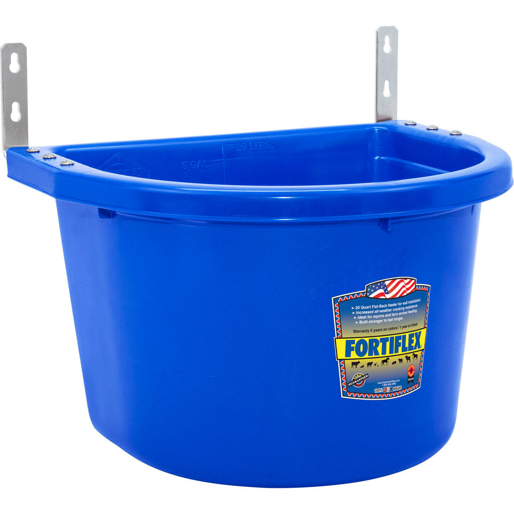 Fortiflex Over The Fence Feeder (BLUE, 20 QT)