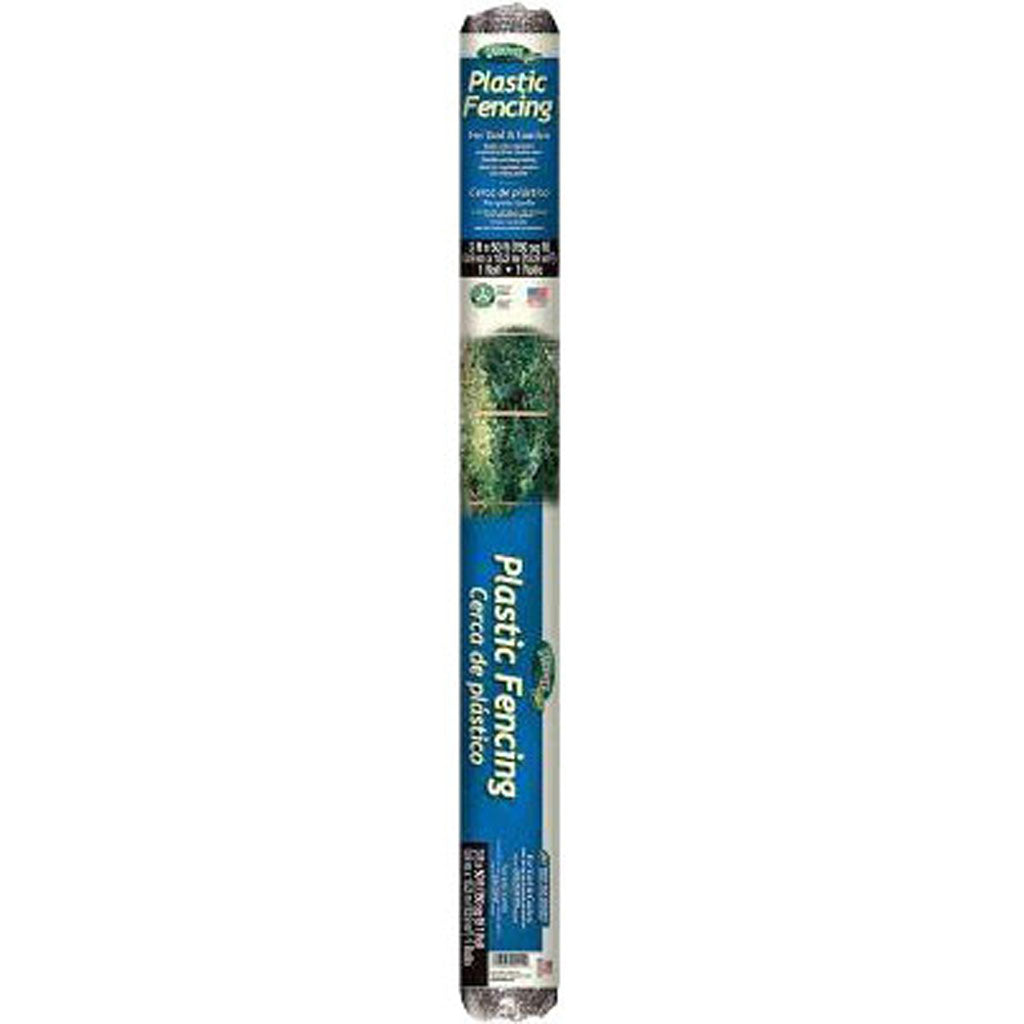 Plastic Multi-Use Protective Fence - Roll (BLACK, 3X50 FT)