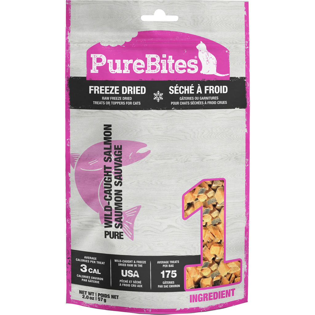 Purebites Freeze Dried Cat Treats (SALMON, 2 OZ)