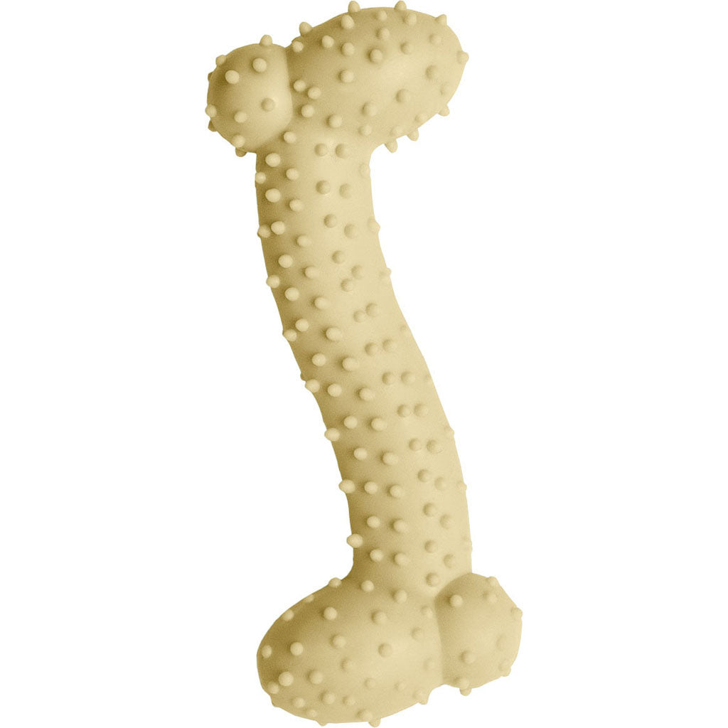 Snugarooz Lil Baby Bone Eco Tpr Dog Toy (YELLOW, 4.25 IN)