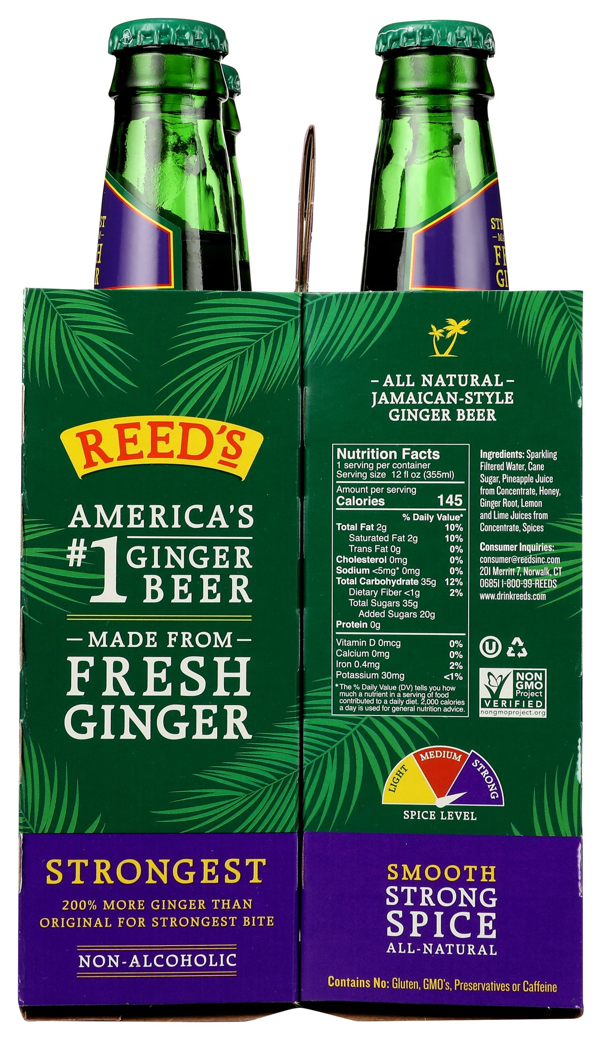 REEDS BEER STRNGR GNGR - Case of 6