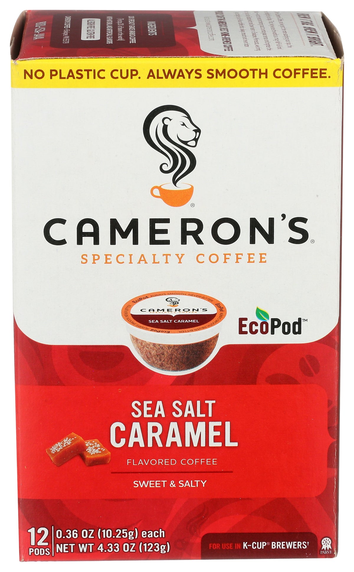 CAMERONS COFFEE COFFEE SS SEA SALT CARAME - Case of 6