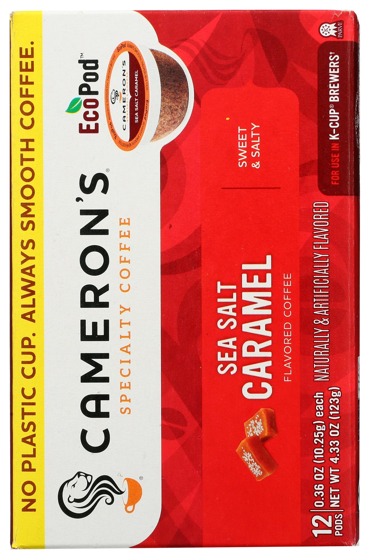 CAMERONS COFFEE COFFEE SS SEA SALT CARAME - Case of 6