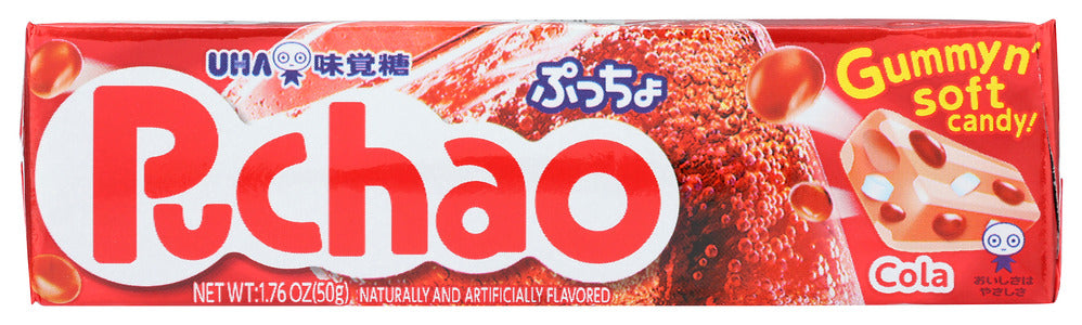 Uha Mikakuto Candy Puchao Cola - Case of 10 - 1.76 oz