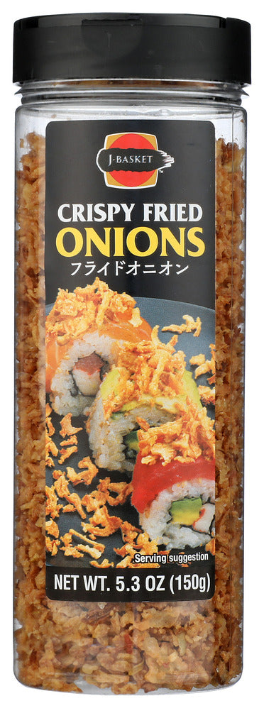 J-Basket Crispy Fried Onions 5.3 oz - Case of 12
