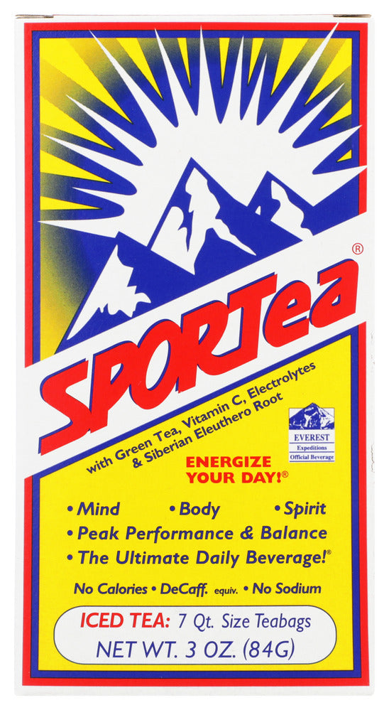 Sportea Tea Iced Retail Box - Case of 12 - 3 oz