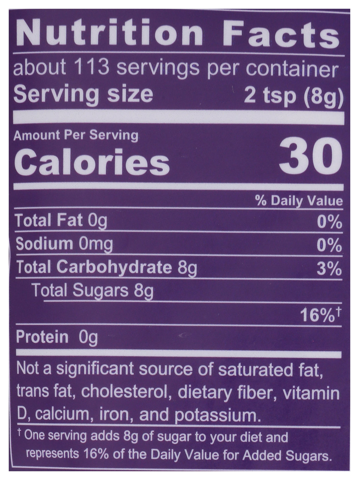 WHOLESOME SUGAR ORG FTC [ORGANIC CANE SUGAR - 32 OZ]