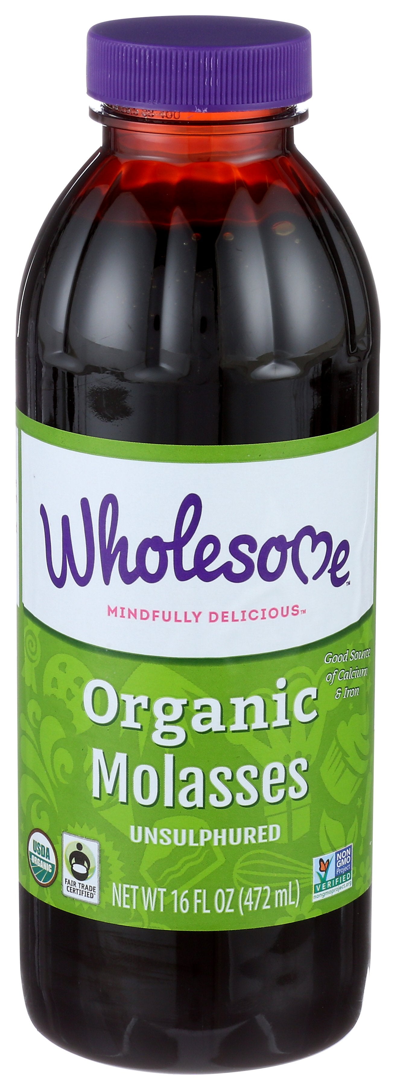 WHOLESOME MOLASSES BLACKSTRAP ORG FTC [ORGANIC MOLASSES - 16 OZ]