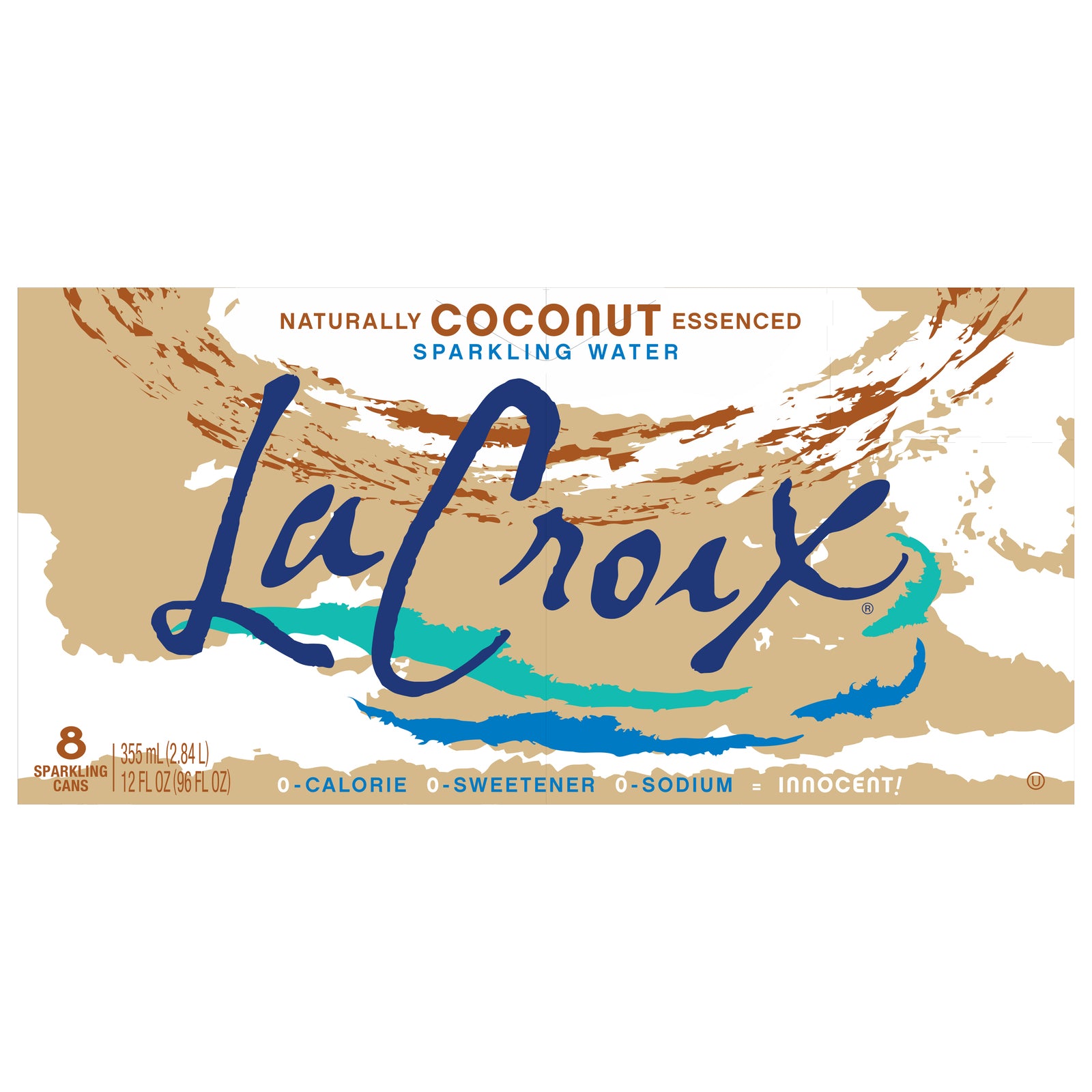 Lacroix Sparkling Water - Coconut - Case Of 3 - 12 Fl Oz.