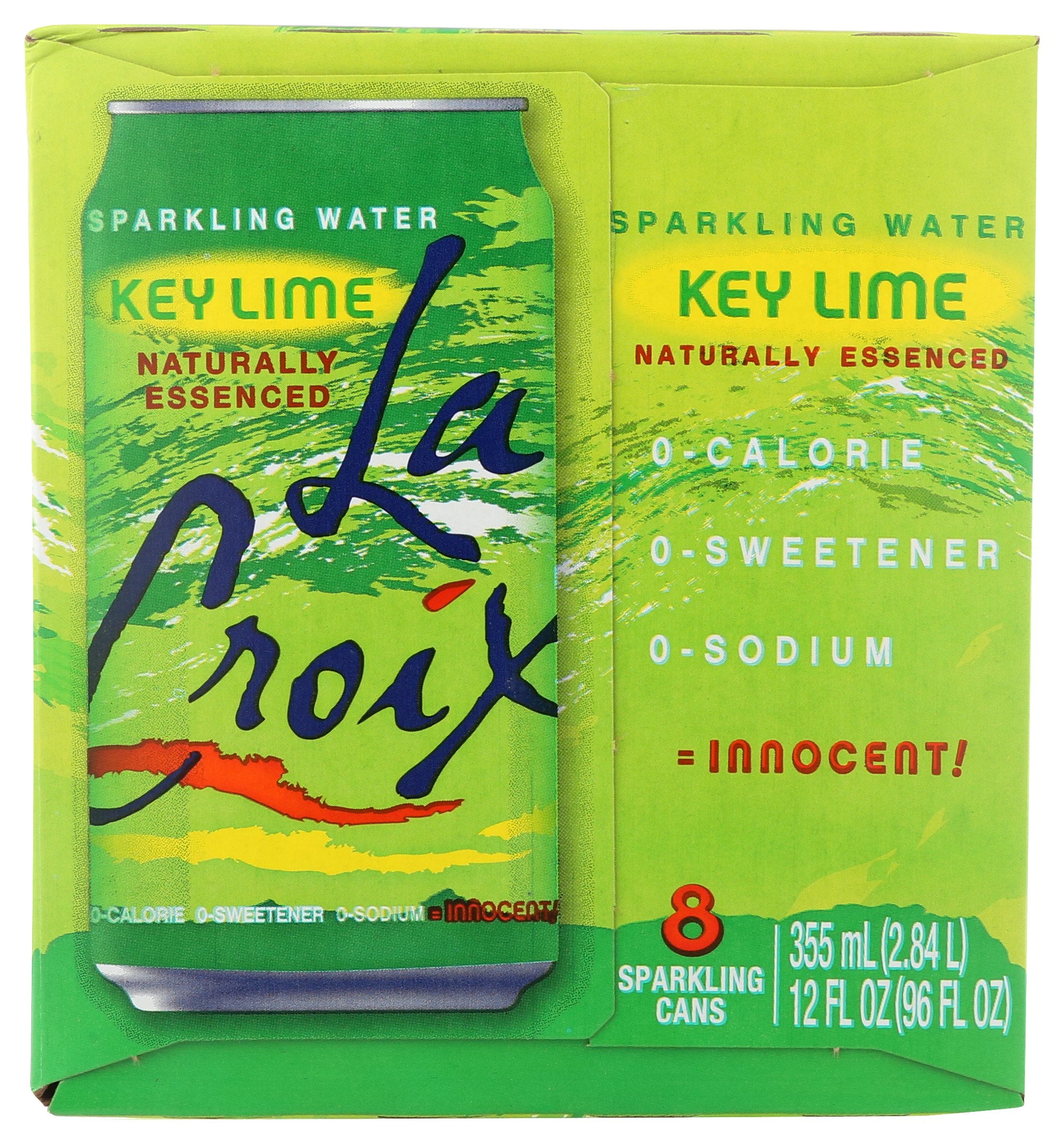 LA CROIX WTR SPARK KEY LME 8PK 12Z - Case of 3