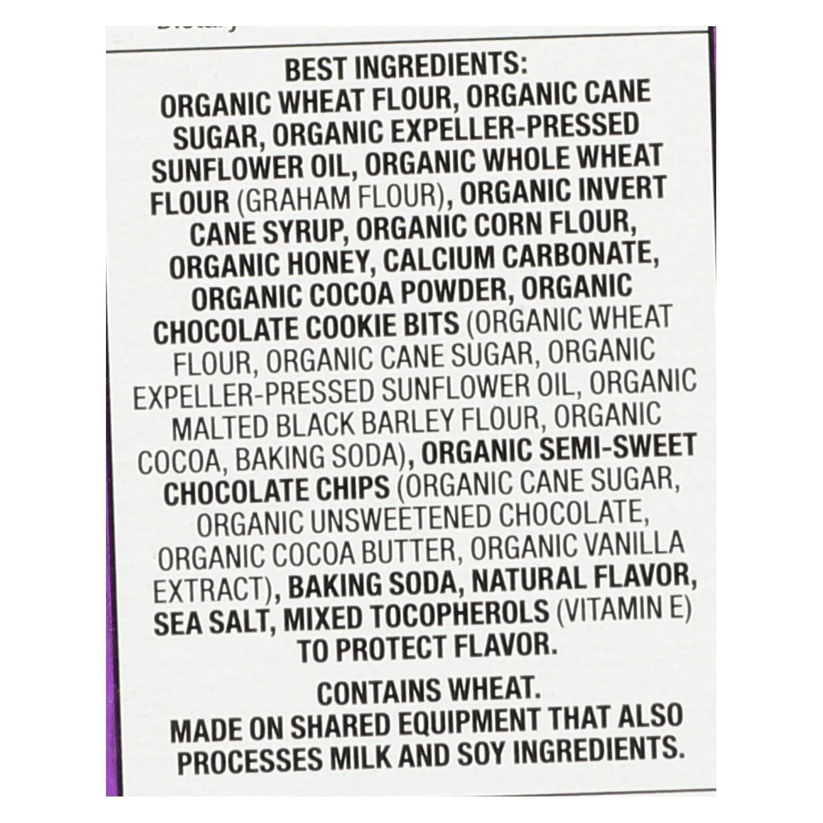 Annie's Homegrown Bunny Grahams Honey Chocolate And Chocolate Chip - Case Of 12 - 7 Oz