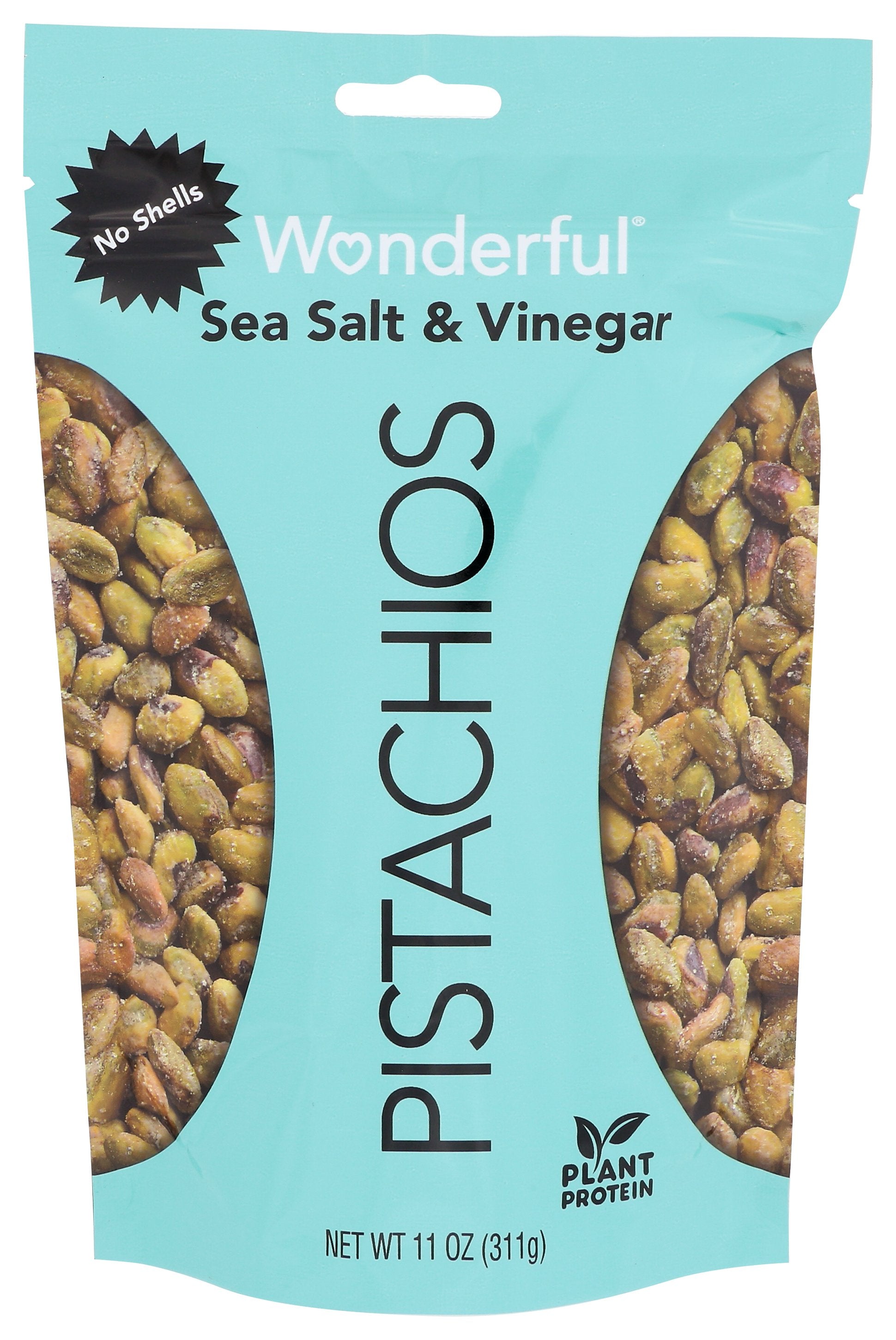WONDERFUL PISTACHIOS PISTACHIOS SALT VINEGAR - Case of 12