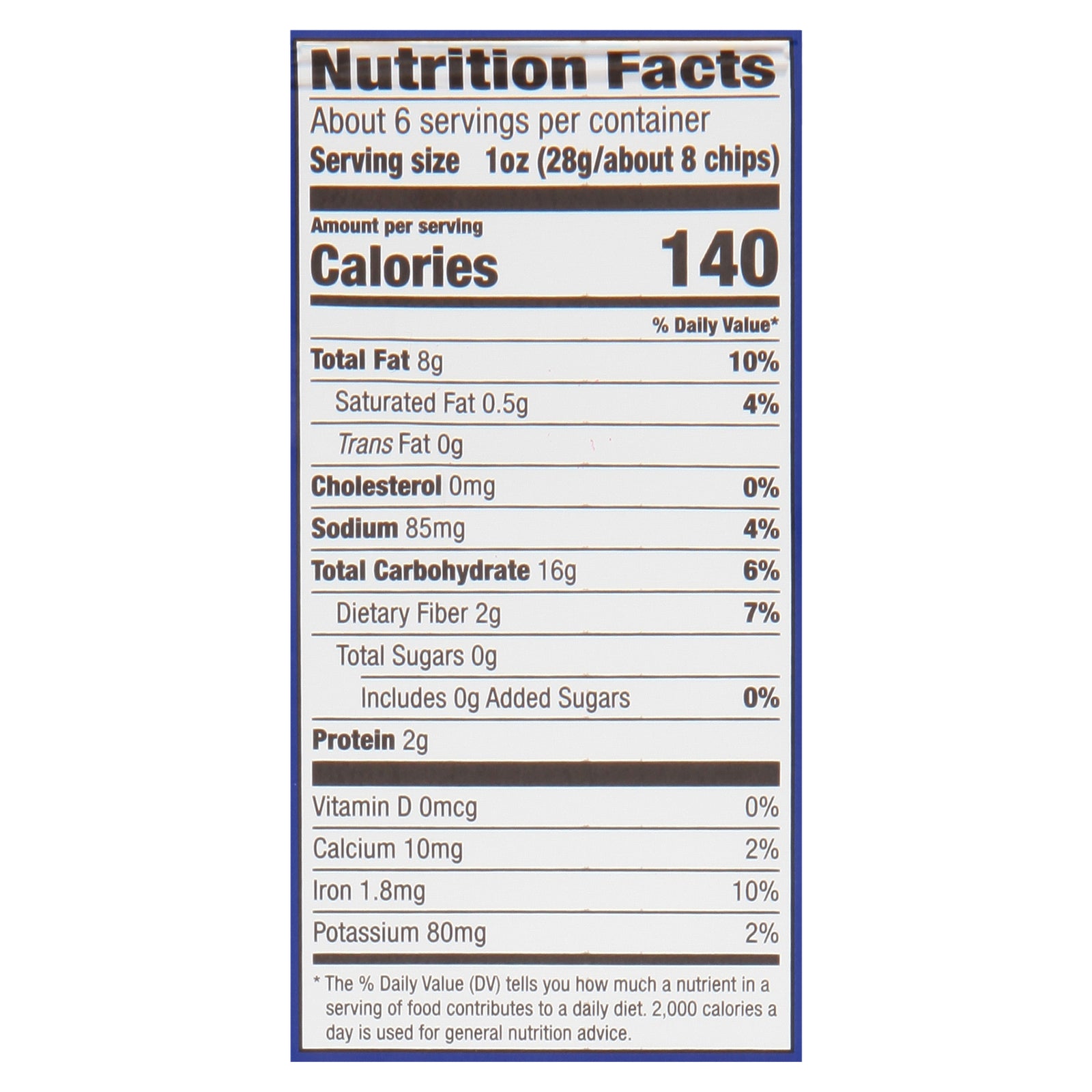 Garden Of Eatin' - Chip Blue Corn Sesame - Case of 12-5.5 OZ