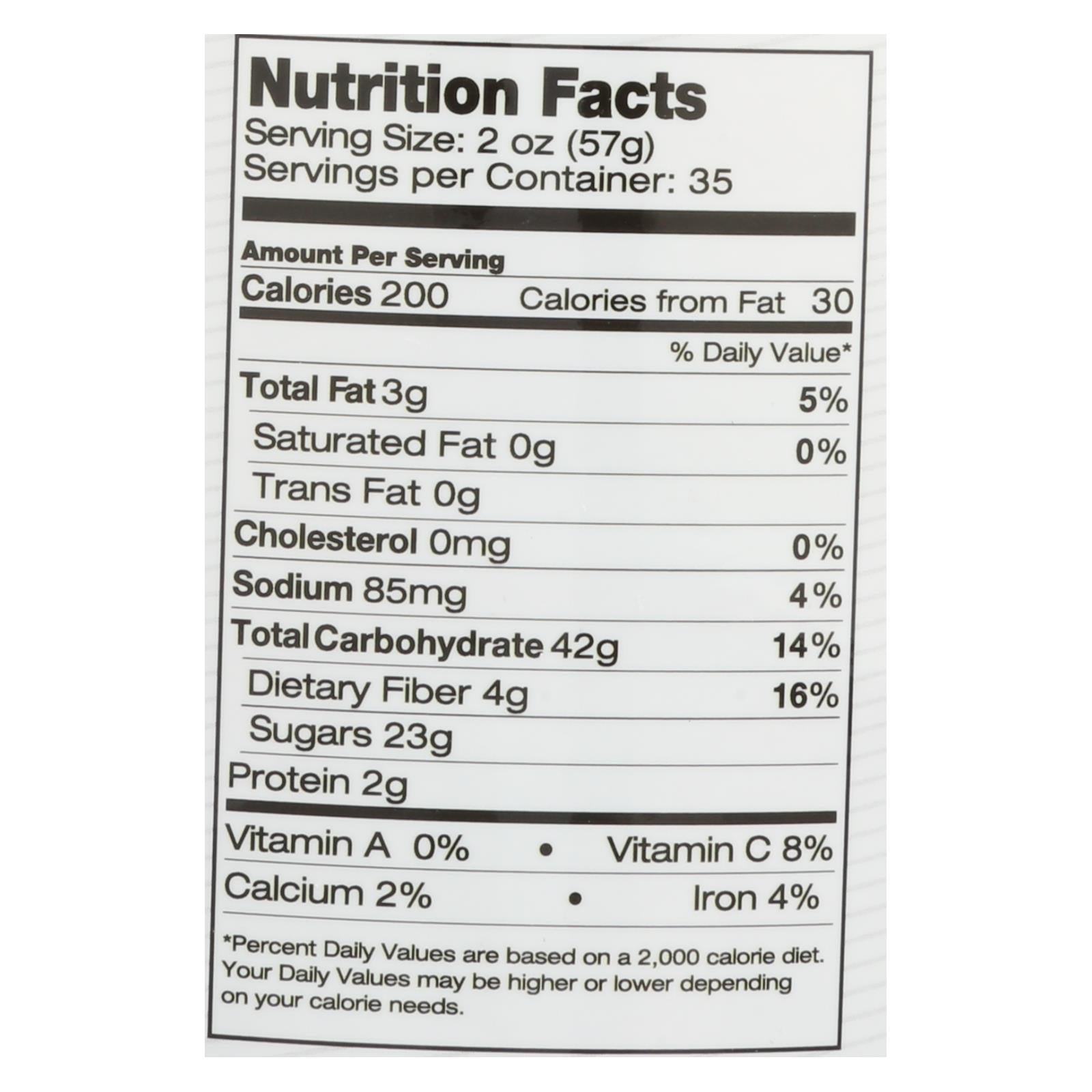 Betty Lou's Fruit Bar - Strawberry - Gluten Free - Case of 12 - 2 oz