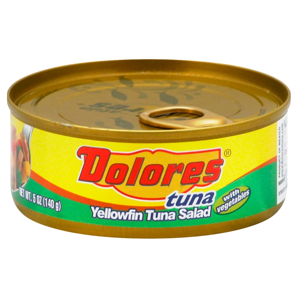 Dolores Tuna Salad Yellowfin with Vegetables - Pack of 24 - 5 OZ