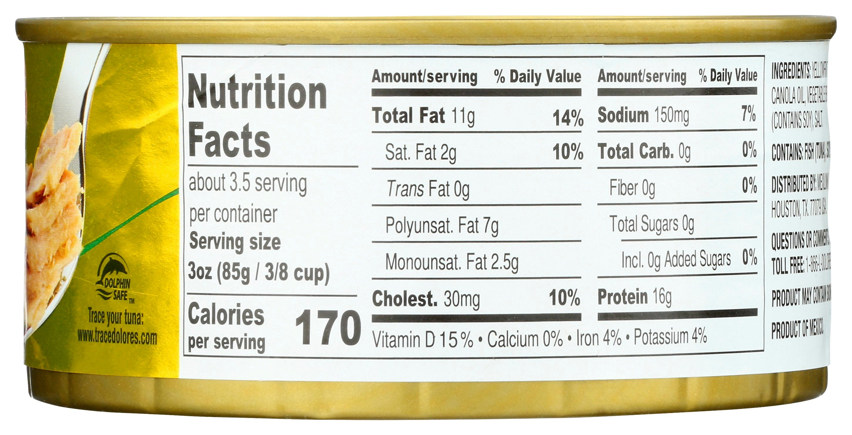 DOLORES TUNA IN OIL - Case of 24