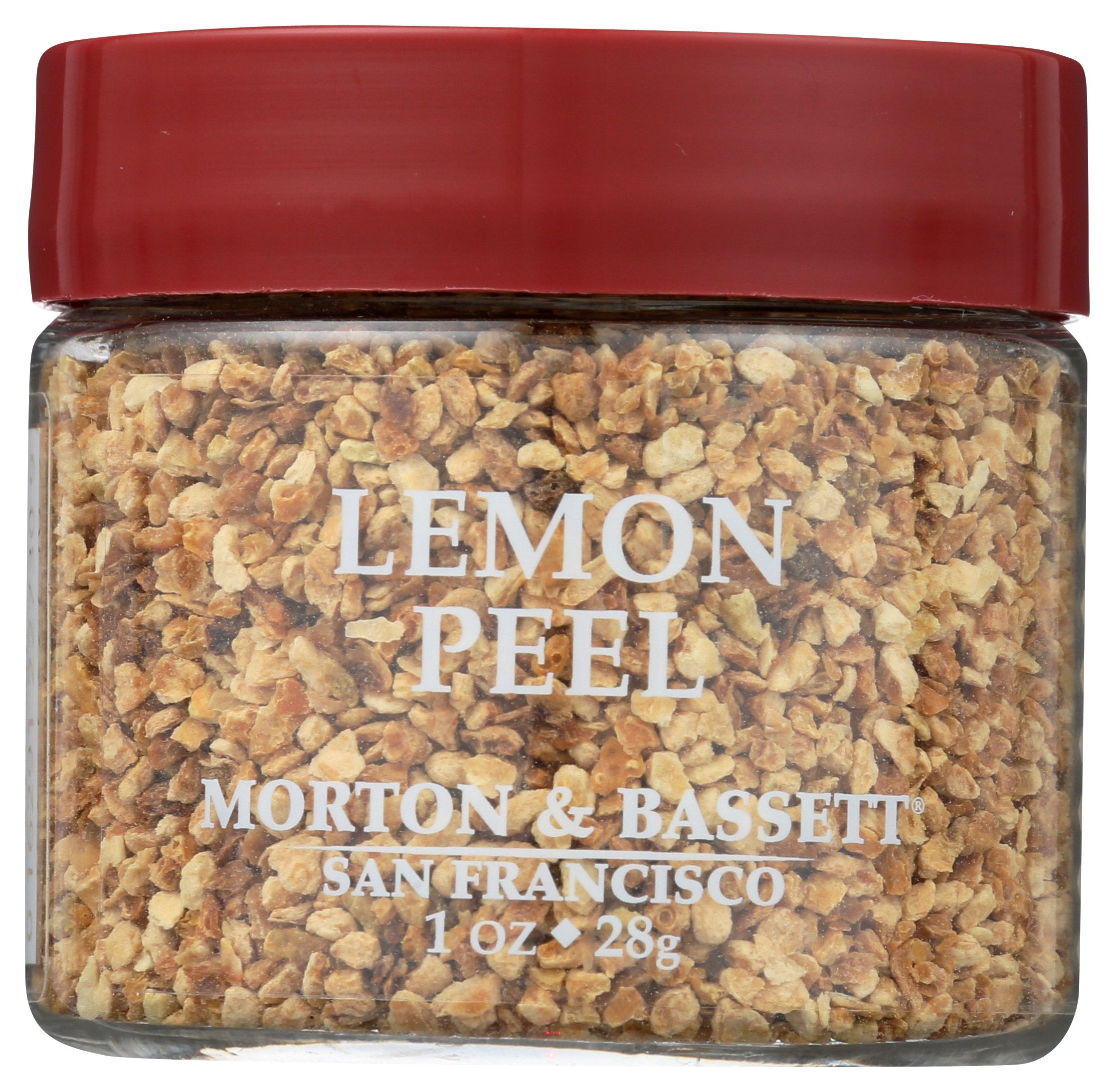 MORTON & BASSETT SEASONING LEMON PEEL - Case of 3