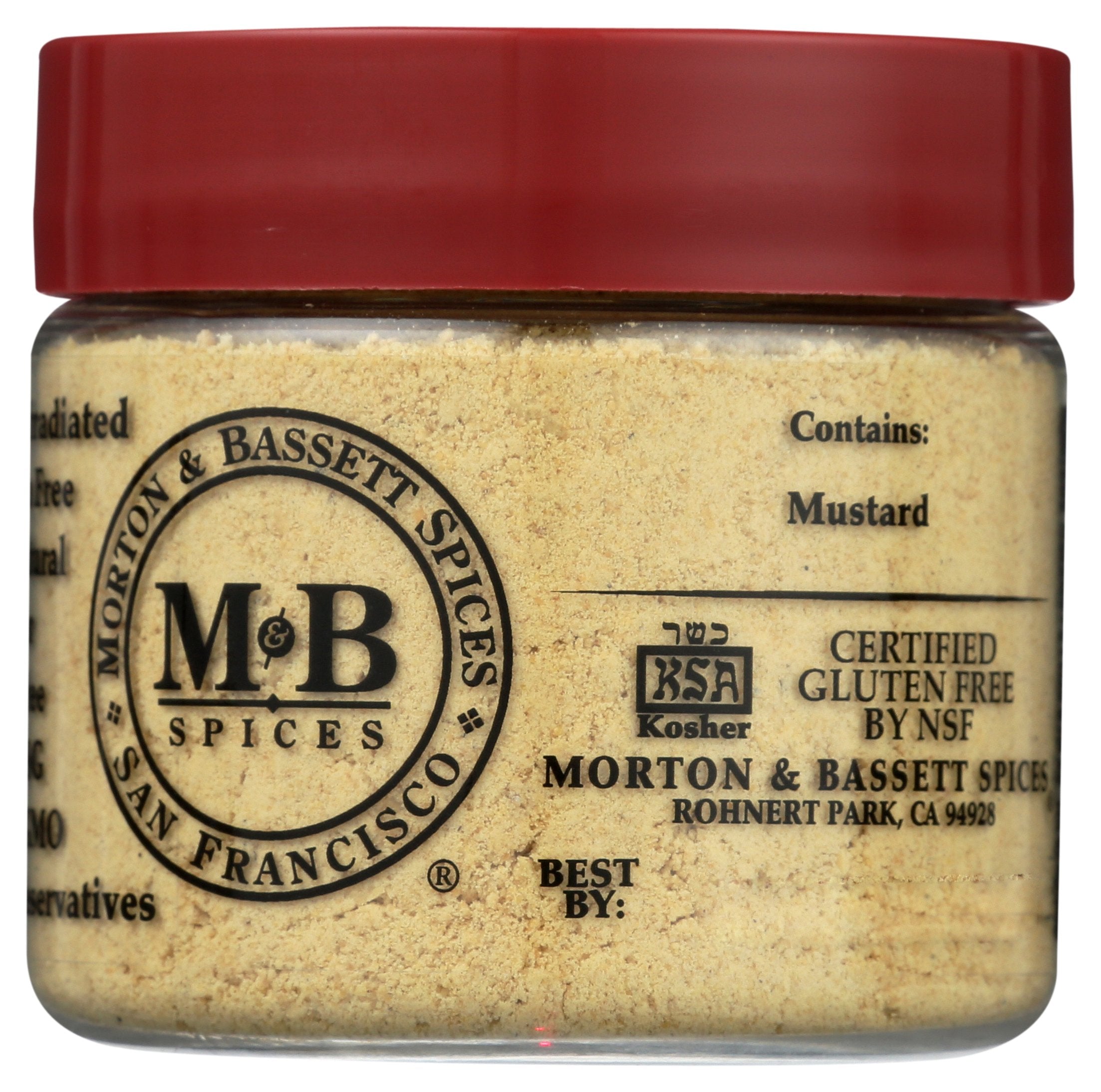MORTON & BASSETT MUSTARD YELLOW GROUND - Case of 3