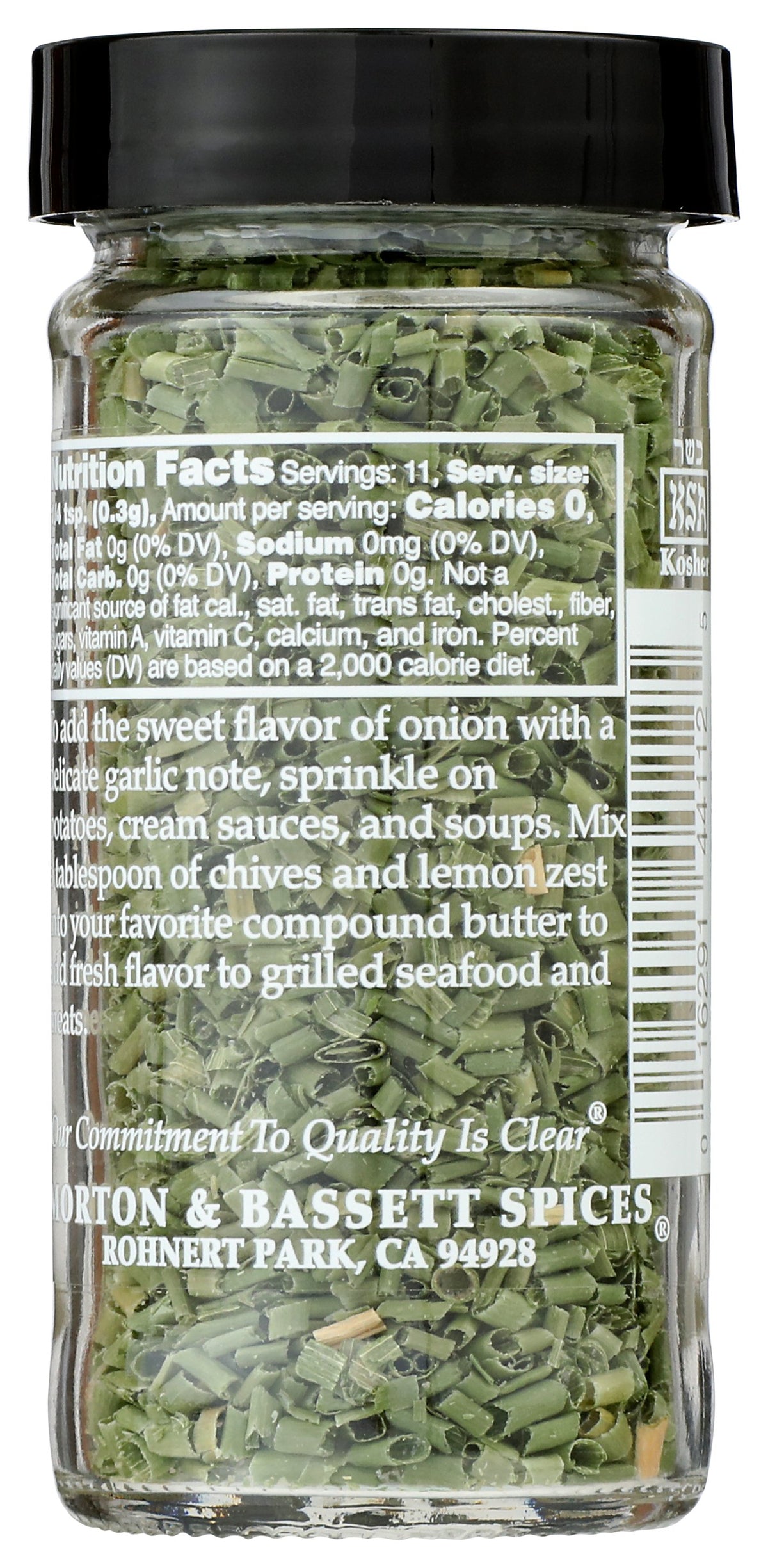 MORTON & BASSETT CHIVE - Case of 3