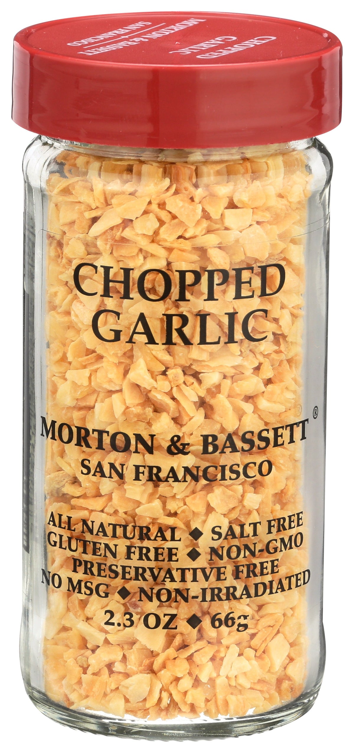 MORTON & BASSETT GARLIC CHOPPED - Case of 3