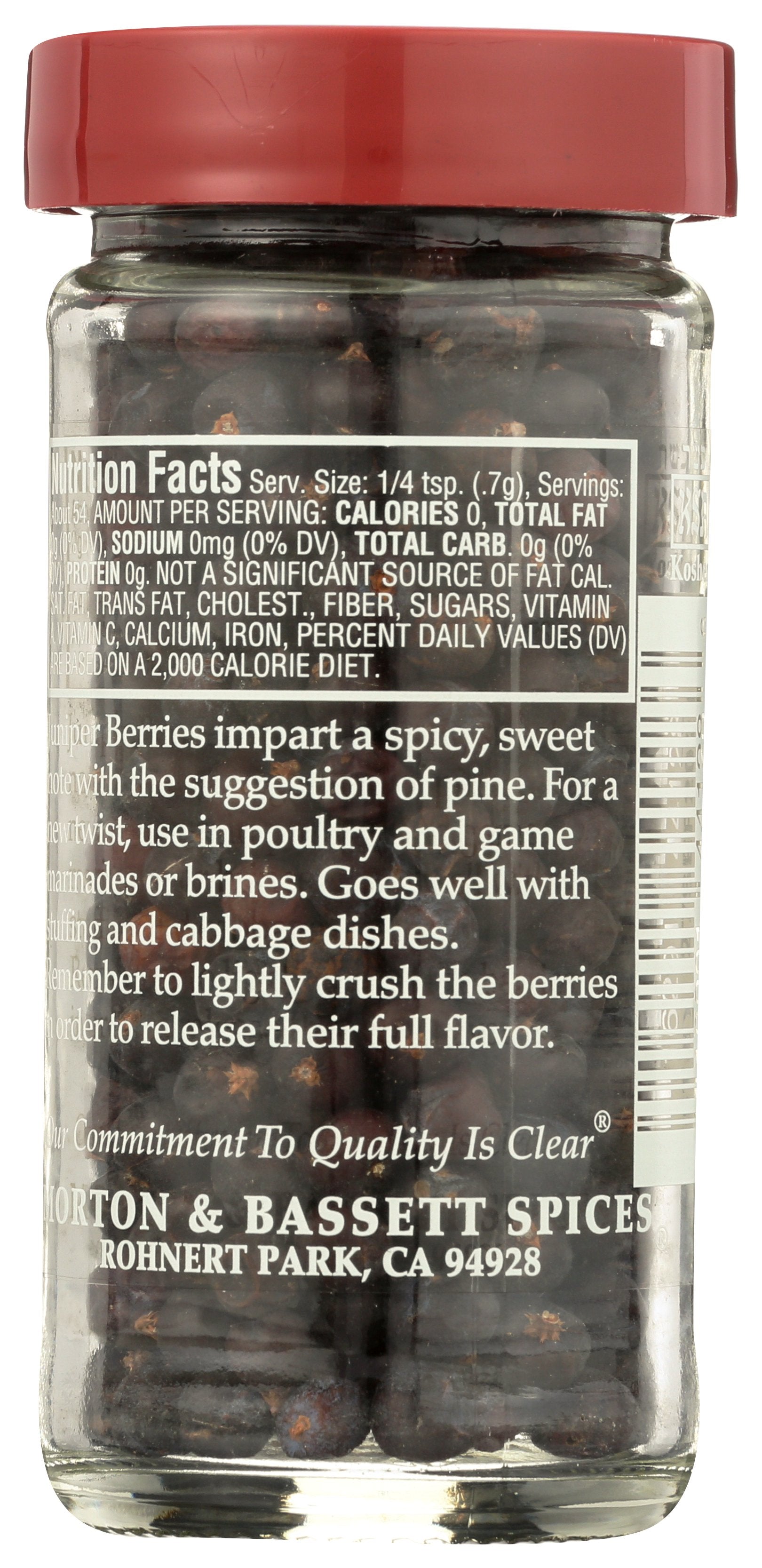 MORTON & BASSETT JUNIPER BERRY - Case of 3