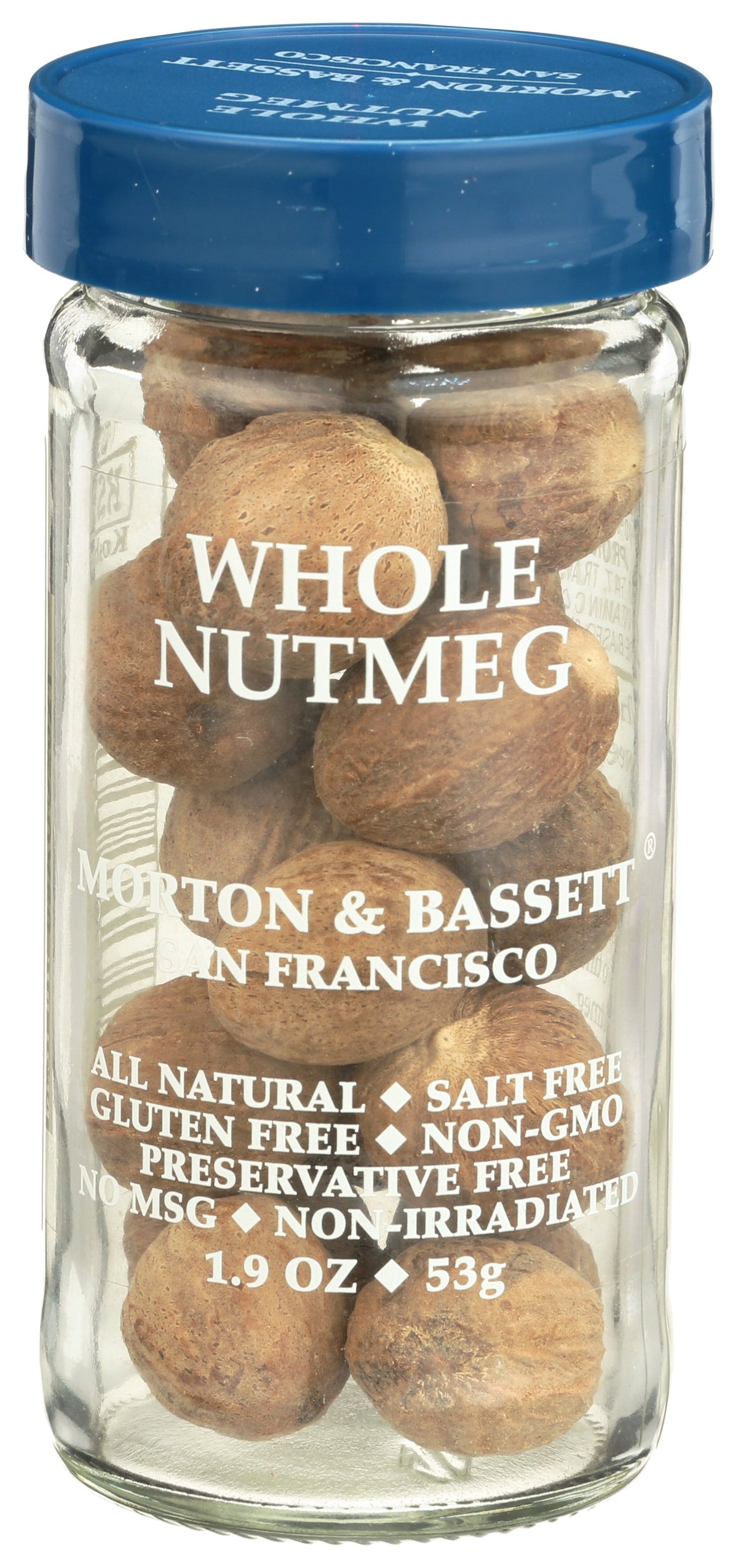 MORTON & BASSETT NUTMEG WHOLE - Case of 3