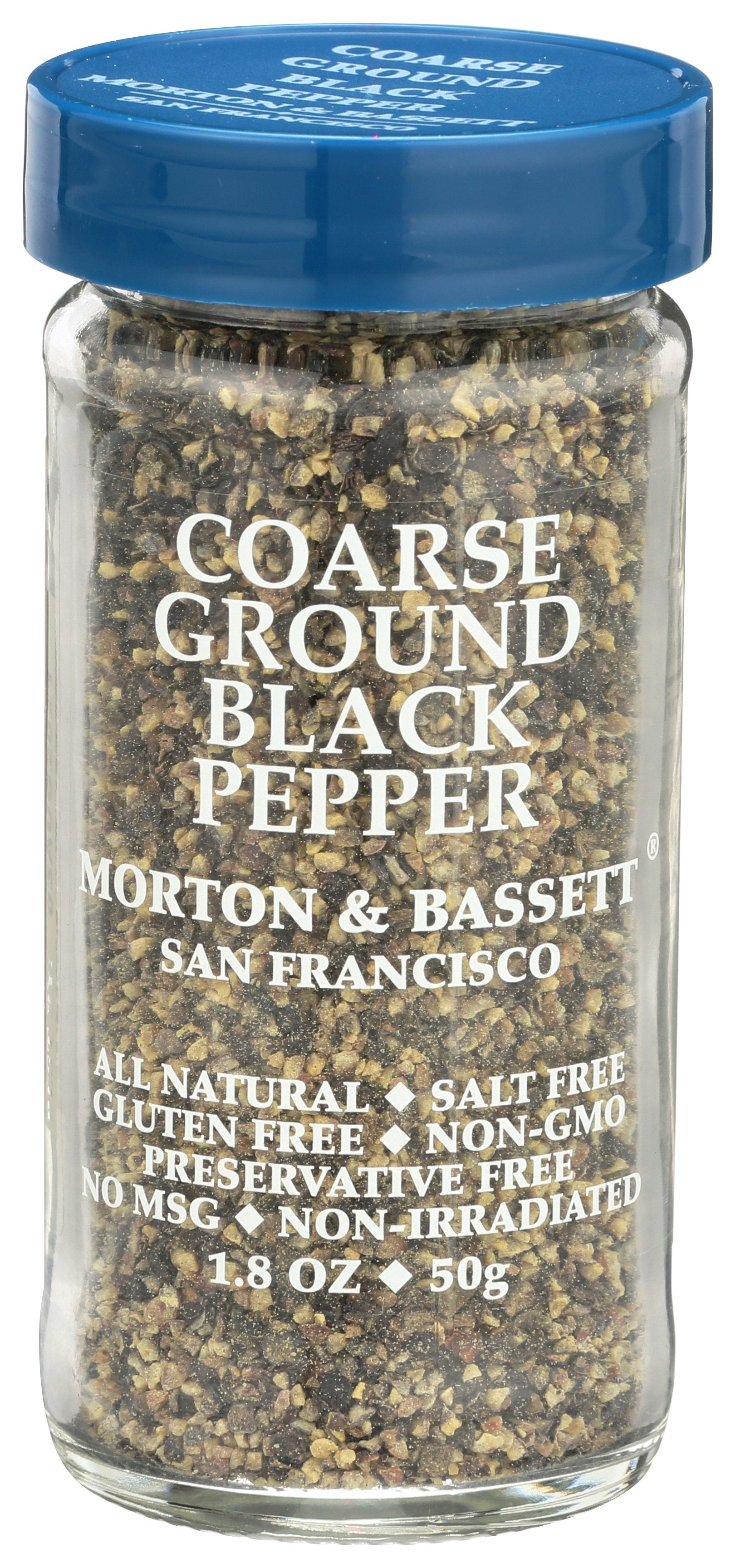 MORTON & BASSETT PEPPER BLCK GRND COARSE - Case of 3