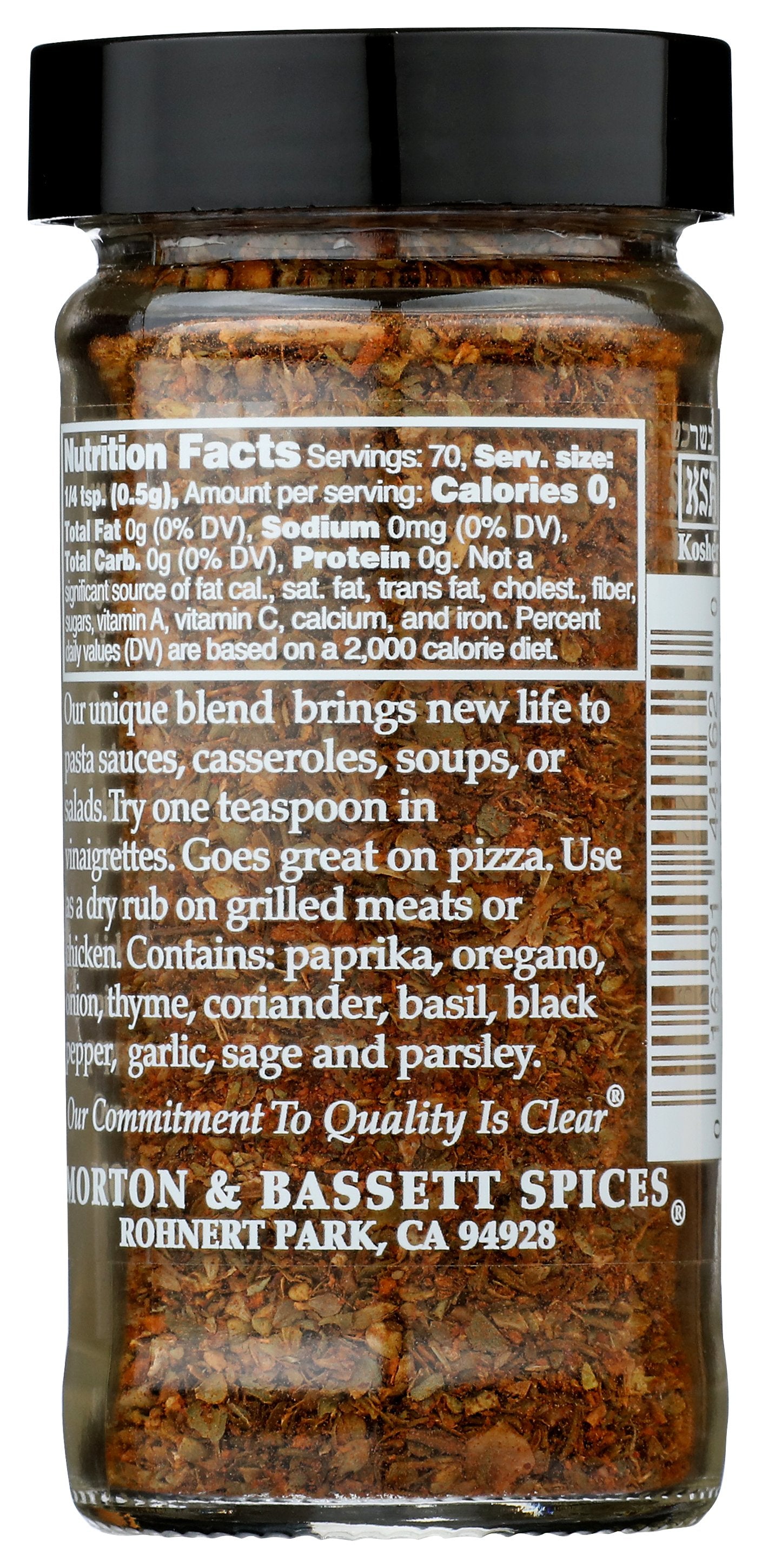 MORTON & BASSETT SSNNG ITALIAN - Case of 3