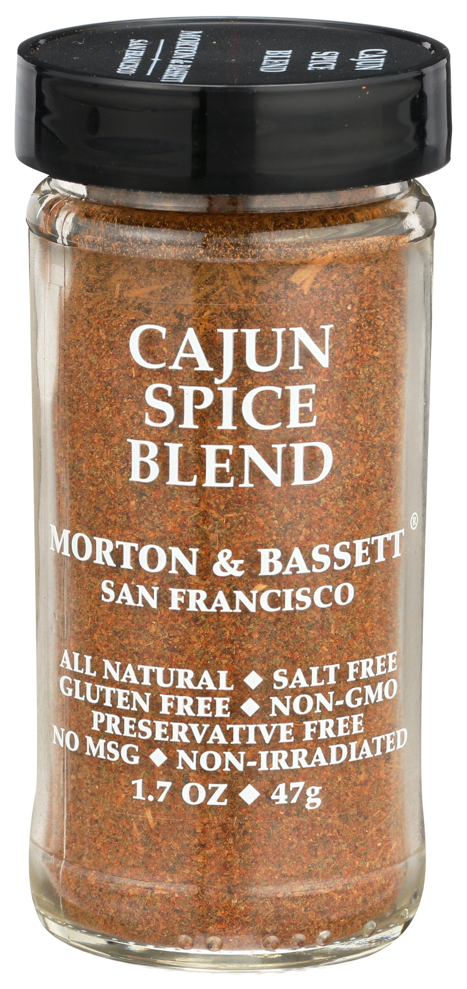 MORTON & BASSETT SEASONING CAJUN SPICE - Case of 3