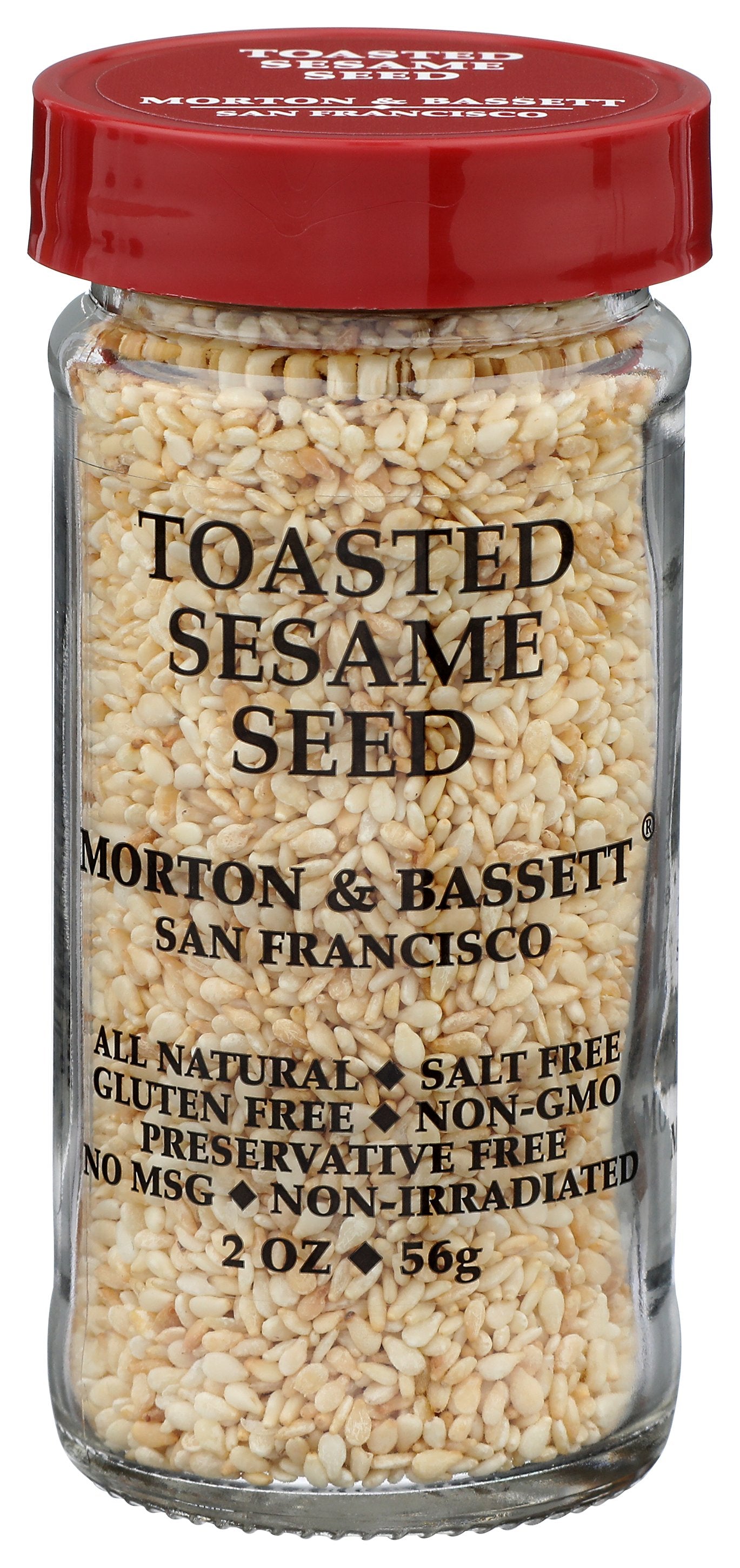 MORTON & BASSETT SSNNG TOASTED SESAME SEED - Case of 3