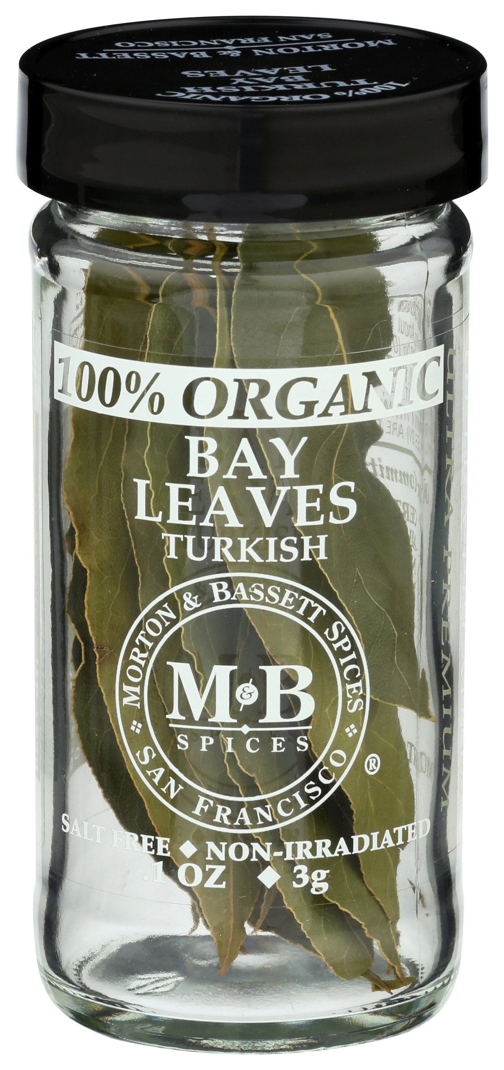 MORTON & BASSETT LEAVES BAY TURKISH ORG - Case of 3